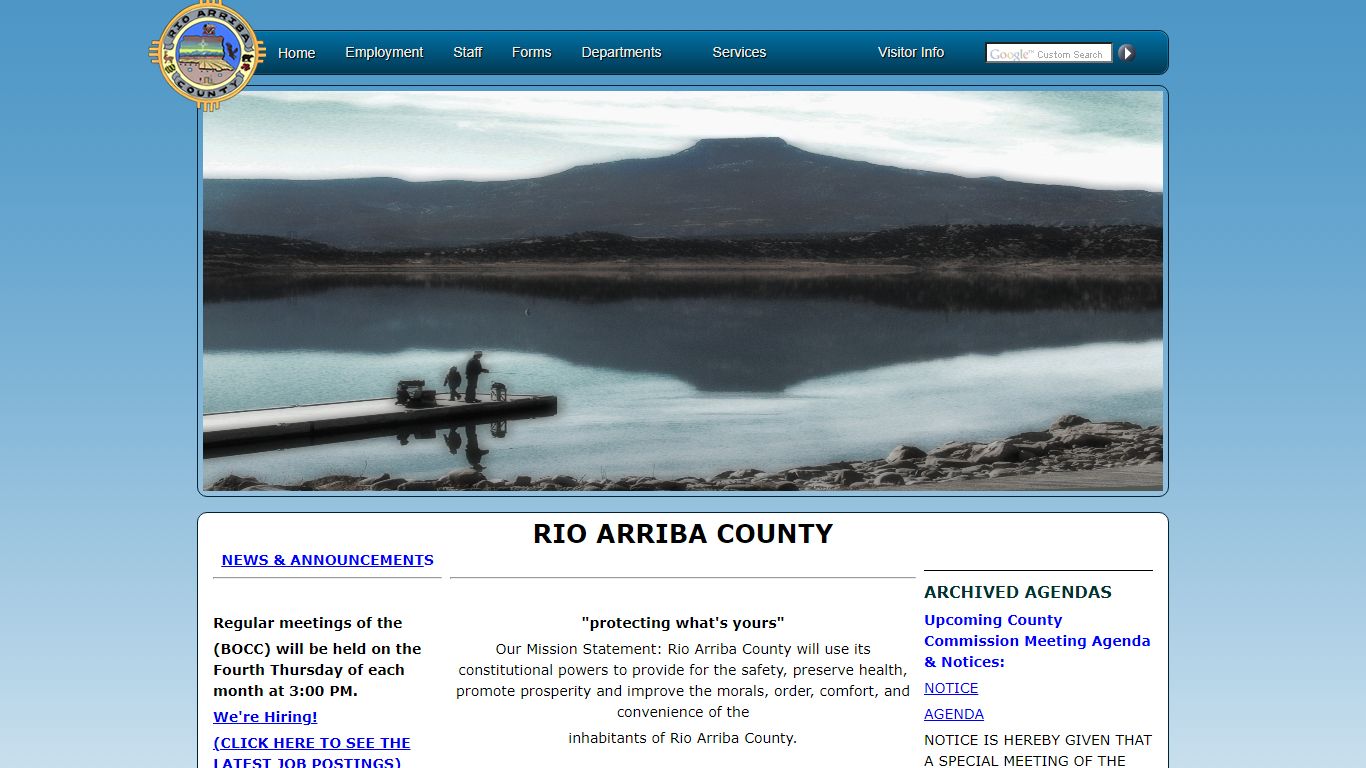Rio Arriba Public Inmate Information